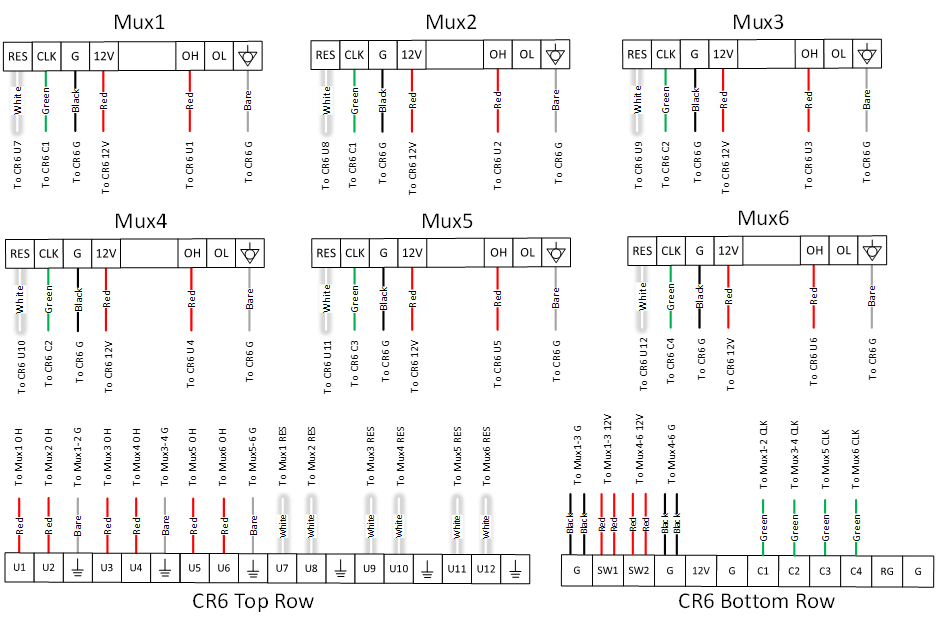 Single-Ended Voltage Sensors with Six AM16/32Bs