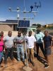 The South African Weather Service (SAWS) team that completed the installation
