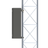 41534 kit shown attached to a tower and enclosure (tower and enclosure sold separately)