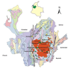 Location of EPM dams in the Antioquia Department (Image courtesy of Empresas Públicas de Medellín [EPM] and Acerta)