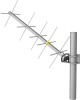 25316 antenna with mounting hardware attached to a pole (sold separately)