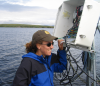 Sally MacIntyre of the University of California investigating the linkages between hydrodynamics and ecosystem function 