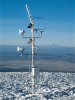 The Nevado Sajama weather station measures a variety of meteorological and snow parameters, many redundantly, to ensure data capture and integrity.