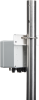 ENC200 mounted to a pole, side view