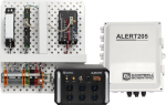 ALERT205 ALERT2 Transmitter with CR300 Datalogger, AL200 Modem, and VHF Radio