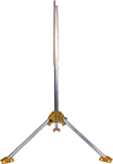 qst6 6 ft quick-setup tripod for temporary installations