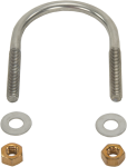 17492 stainless-steel u-bolt screw 5/16-18 x 2.125 with 2 silicon bronze nuts