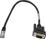 31055 cpi/rs-232 data cable, rj45 to db9 pin (male)