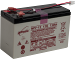 batterie 7 ah 12 v batterie rechargeable de remplacement pour ps100, ps150 ou ps200