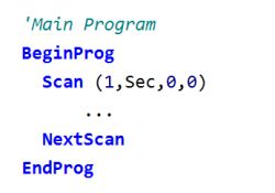 datalogger programming