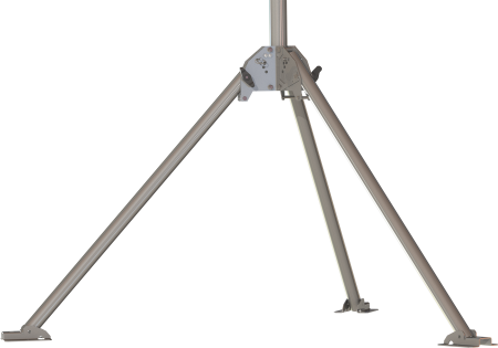 CM355: Pedestal Kit with 39 in. Legs for a Mounting Pole