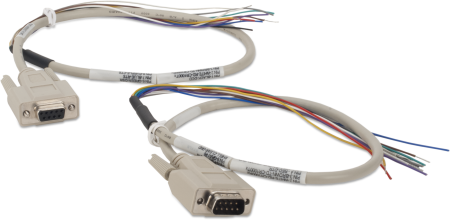 SC110: Two Cables, RS-232 to Data Logger Control Port