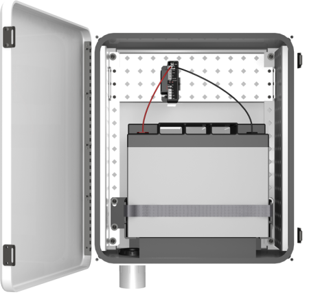 PS84: 84 Ah Power Supply with 14 x 16 in. Enclosure