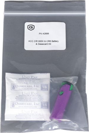 42899: Battery and Desiccant Kit for the CR1000X-Series and 42899: Battery and Desiccant Kit for the CR1000X-Series and