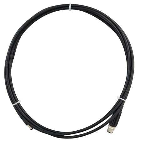 CABLE6T8PIN: 26 AWG Six-Conductor Cable with M8 Six-Pin V-Coded Pin...