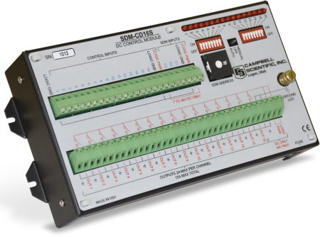 SDM-CD16S: 16-Channel Solid-State DC Controller