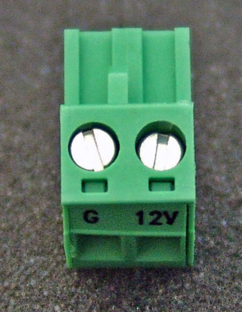 3768: 2-Pin Screw Terminal Plug Connector