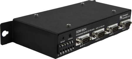 SDM-SIO4: 4-Channel Serial I/O Module