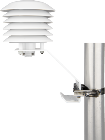 41303-5B: 6-Plate Solar Radiation Shield with 2 IPS Band Clamp