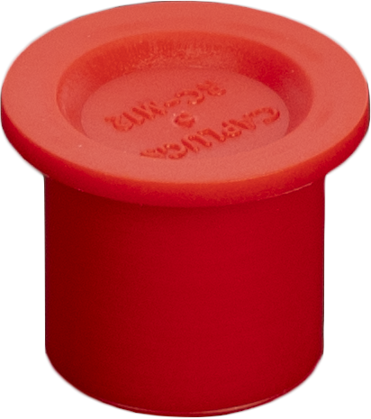 34001 Red Plastic Cap for M12 Connector
