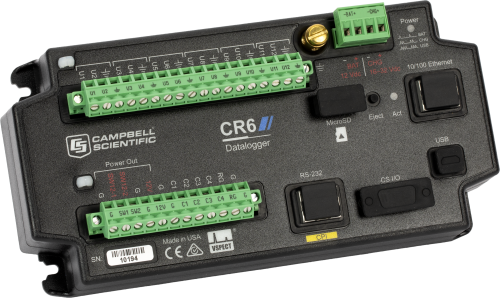 CR6 Registrador de dados (Datalogger) para medição e controle 