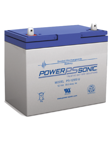 BP55 12V, 55 Ahr Sealed Rechargeable Battery with PS150 Connector