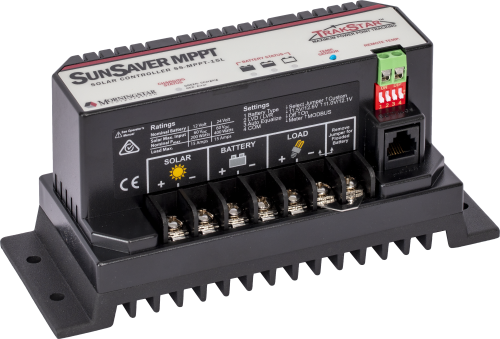 38898 SunSaver MPPT 15 A Charge Controller for 12 or 24 V Batteries