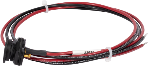 22035 PWENC Internal Power Cable with Connector, 36 in.