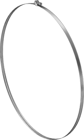 38390: Quick-Opening, Worm-Drive Stainless-Steel Hose Clamp