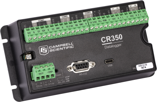 CR350 Centrale d'acquisition de mesure et de contrôle