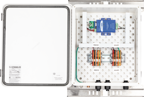 RS485EXT Junction Box and RS-232 to RS-485 Converter with Terminals