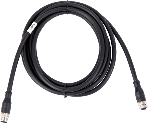 VueCBL2 24 AWG Extension Cable with Five-Pin to Eight-Pin M12 Connectors