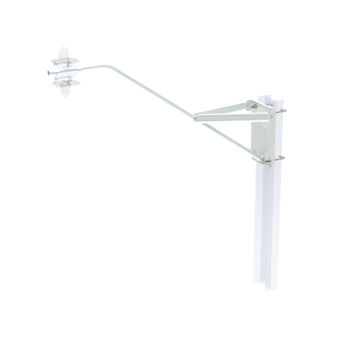 CM410 Pile Mount Arm (no finish)