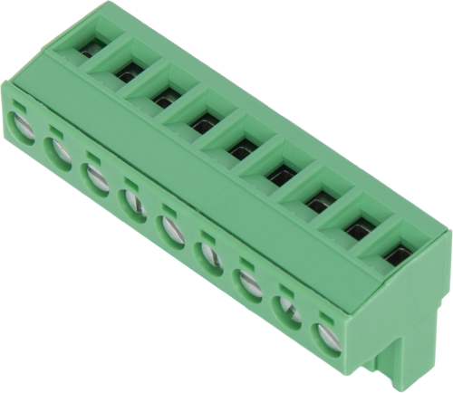 40906 Nine-Pin Screw Terminal Plug Connector