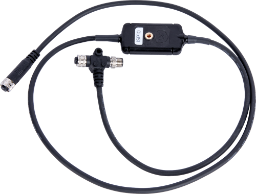 ISP10 Inline Surge Protection Device for Digital Sensors with A-Coded, Five-Pin M12 Connector 