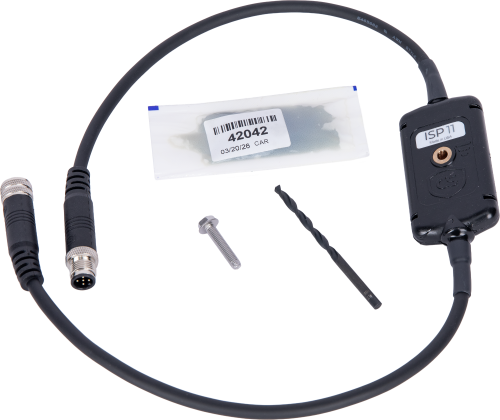 ISP11 Inline Surge Protection Device for Data Logger Protection on Digital Sensor Lines with Five-Pin Plug-to-Socket Shielded M12 Connections