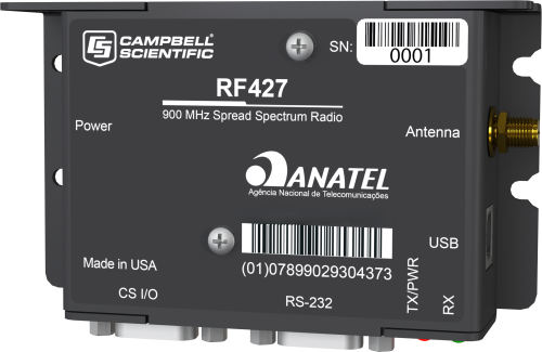 RF427 905 MHz + 920 MHz Spread-Spectrum Radio