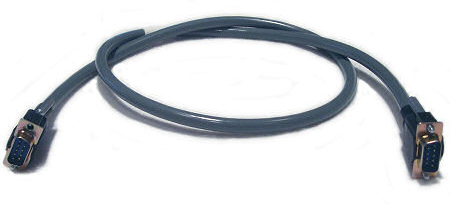 C2074 DCE Null Modem Cable DB9 Male to DB9 Male (3 Ft)