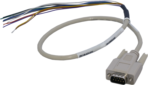17855 数据线缆，RS232或CS I/O DB9母头转尾线，24英寸