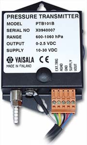 CS105 Vaisala PTB101B Barometer