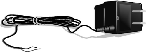 6187 Wall Charger 18 Vdc Output 110 Vac Input, 75 inch Cable