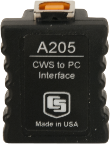 A205 CWS Sensor to PC Interface 