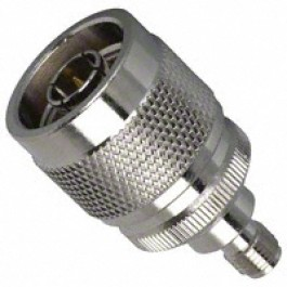 18686 Coaxial Adapter, Type N Pin (Male) to RPSMA Socket (Female)