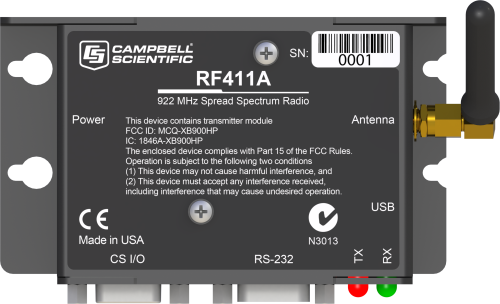 RF411A 922 MHz Spread-Spectrum Radio