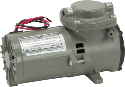28333 Sampler Replacement 12 Vdc Vacuum Pump, 1.4 CFM
