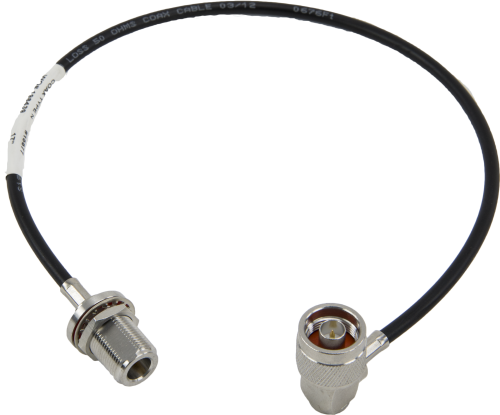 15877 Bulkhead Antenna Cable, Type N Socket (Female) to Type N Pin (Male)
