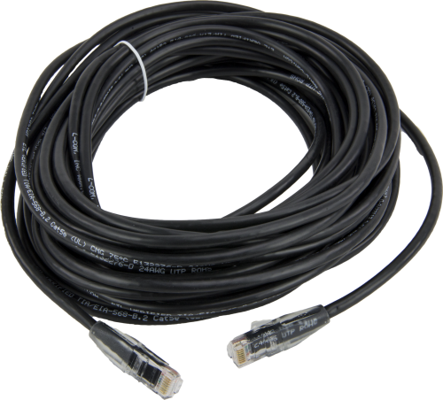 28901 CAT5e Ethernet  Unshielded Cable, RJ45 to RJ45, 50 ft