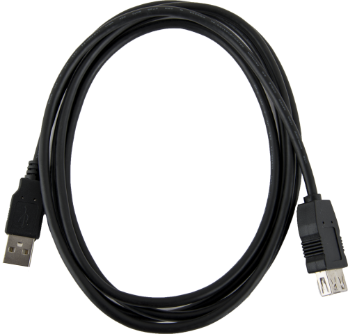 30286 USB Type A Extension Cable, Pin (Male) to Socket (Female), 6 ft