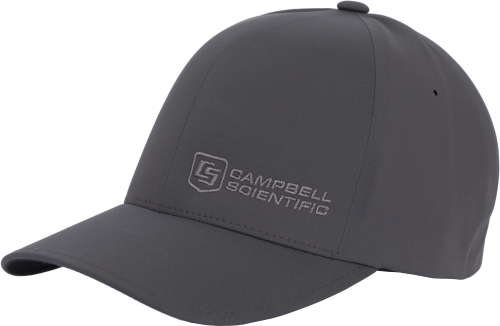 31631 Gray Campbell Scientific Baseball Hat, Size S to M