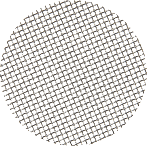 20554 Stainless-Steel Mesh Screen Disc, 20 x 20 with 1.50 Diameter